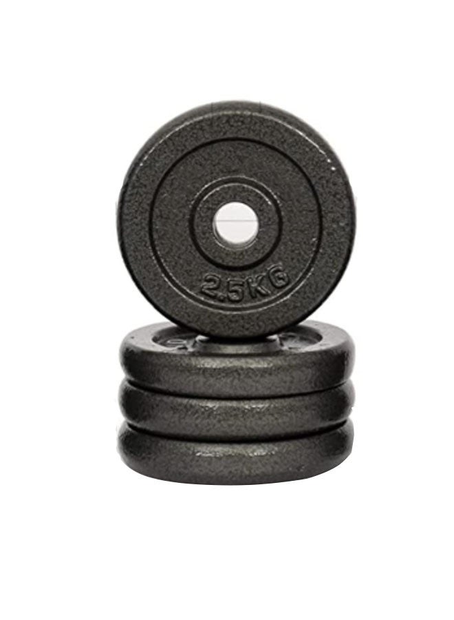 ماكس سترينث أوزان رياضية قياسية للتدريب بالبار والدمبل - 2.5 كجم × 4 قطع - Image 1